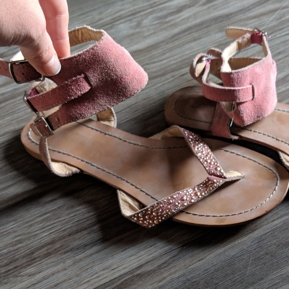 Embellished Gladiator Sandal - Picture 1 of 6